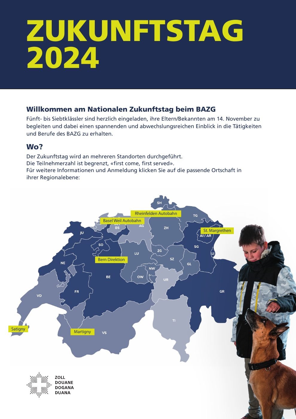 Zukunftstag Flyer 2024 — InDesign Projekt